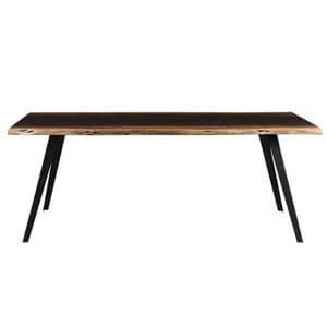 Doyle Rectangular Live Edge Dining Table